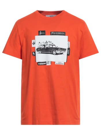 a.p.c. x jw anderson μπλουζακια t-shirt