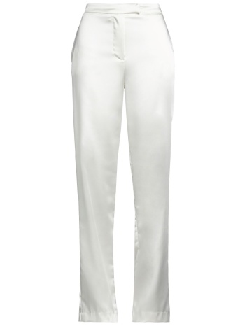 white wise bottomwear casual παντελόνι