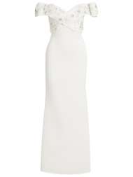 badgley mischka φορεματα μάξι φόρεμα