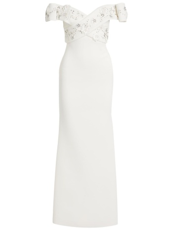 badgley mischka φορεματα μάξι φόρεμα