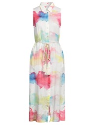 120% lino φορεματα midi ...