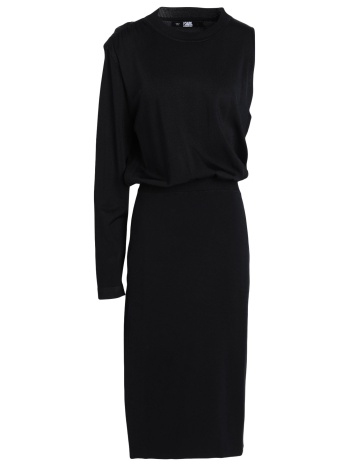 karl lagerfeld φορεματα midi φόρεμα