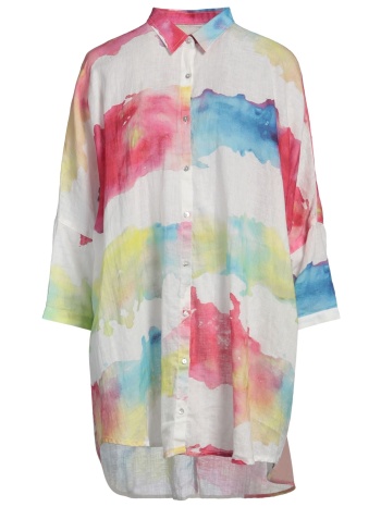 120% lino μπλουζακια πουκάμισο