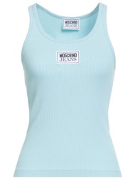 moschino jeans μπλουζακια αμάνικο μπλουζάκι