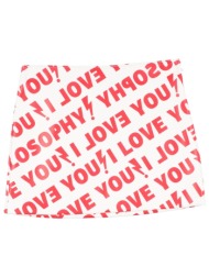 philosophy di lorenzo serafini bottomwear παιδική φούστα