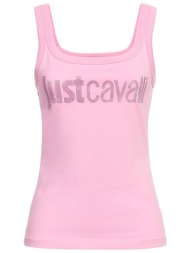 just cavalli μπλουζακια αμάνικο μπλουζάκι