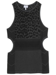 ganni μπλουζακια αμάνικο μπλουζάκι