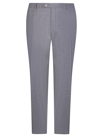 kaiserhoff ανδρικό παντελόνι wool superfine γκρι