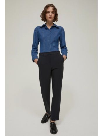 penny black γυναικείο παντελόνι slim fit σε μαύρο