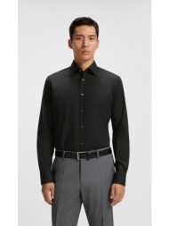 boss ανδρικό πουκάμισο easy-iron stretch-cotton poplin modern fit