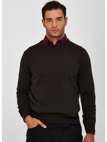 round neck πλεκτό modern fit σε προσφορά