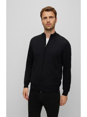 boss ανδρική ζακέτα μάλλινη regular fit