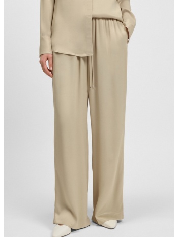 boss γυναικείο παντελόνι relaxed fit extra-long