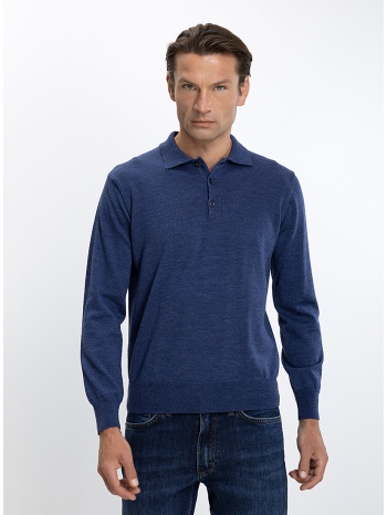 vardas ανδρικό πουλόβερ polo regular fit merino