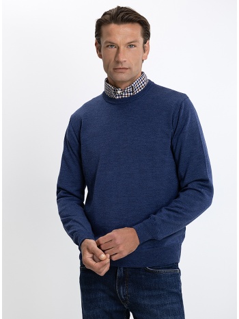 vardas ανδρικό πουλόβερ crew neck regular fit merino