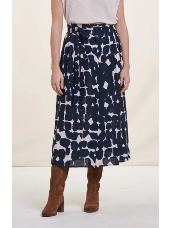 la fee maraboutee φούστα printed σε μπλε εμπριμέ