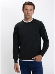 vardas ανδρικό πουλόβερ crew neck regular fit merino