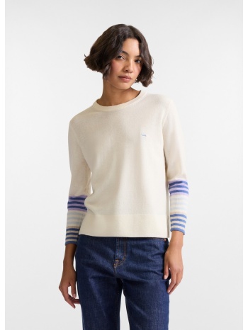 harmont&blaine γυναικείο πουλόβερ classic fit από μάλλινο