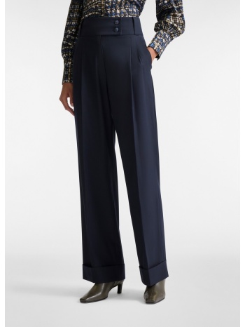 harmont&blaine γυναικείο παντελόνι high waist wide leg από