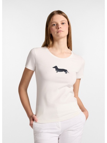 harmont&blaine γυναικείο t-shirt regular fit από βαμβάκι με