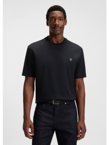 boss ανδρικό t-shirt regular fit βαμβακερό