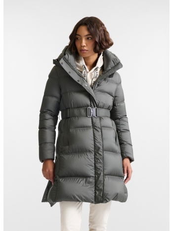 harmont & blaine γυναικείο μακρύ πουπουλένιο μπουφάν με