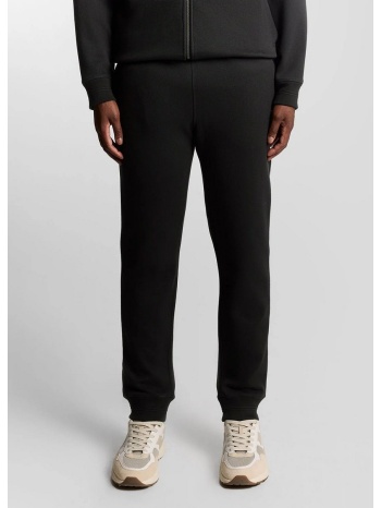 lyle & scott ανδρικό παντελόνι regular fit με διαγώνια πλέξη