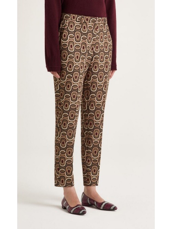 maliparmi γυναικείο παντελόνι rolling chain regular fit