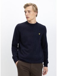 lyle & scott ανδρικό πλεκτό regular fit με στρογγυλή λαιμόκοψη