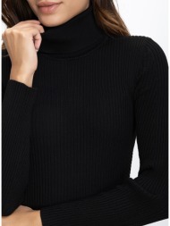 diana d. γυναικείο πλεκτό φόρεμα regular fit με ζιβάγκο