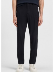 boss ανδρικό παντελόνι regular fit σκούρο μπλε