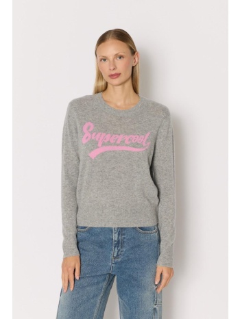 berenice γυναικείο πλεκτό regular fit με λογότυπο supercool
