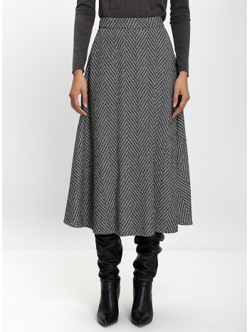 penny βlack γυναικεία φούστα regular fit με μοτίβο