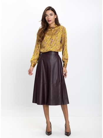 diana d. γυναικείο πουκάμισο regular fit με print λουλουδιών