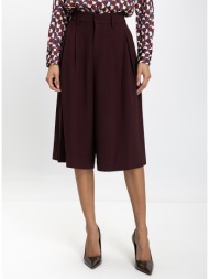 anonyme γυναικεία culotte regular fit με πιέτες