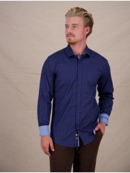 a fish named fred ανδρικό πουκάμισο regular fit με μοτίβο