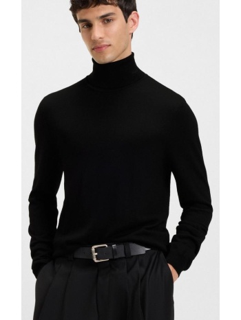 hugo ανδρικό πλεκτό ζιβάγκο μάλλινο regular fit