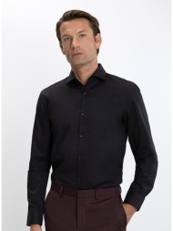 hugo ανδρικό πουκάμισο βαμβακερό slim fit