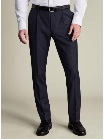 charles tyrwhitt ανδρικό παντελόνι super 110s wool stretch