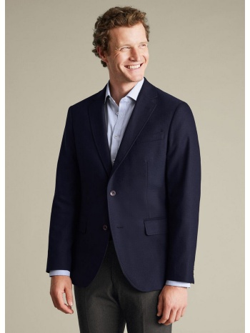 charles tyrwhitt ανδρικό σακάκι proper wool stretch slim fit
