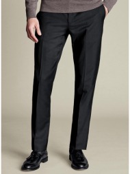 charles tyrwhitt ανδρικό παντελόνι slim fit από super 100’s μάλλινη υφή