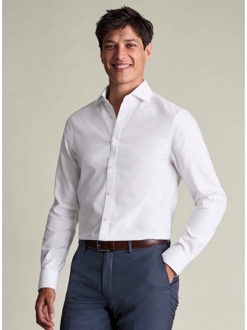 charles tyrwhitt ανδρικό βαμβακερό πουκάμισο non-iron