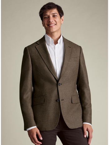 charles tyrwhitt ανδρικό μάλλινο σακάκι tailored fit