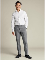 charles tyrwhitt ανδρικό παντελόνι wool stretch slim fit