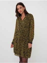 esqualo γυναικείο σεμιζιέ dress unified sj με γραφικό print