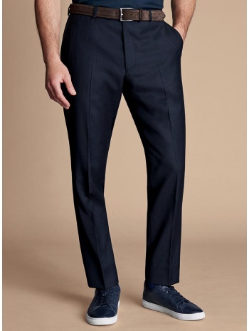 charles tyrwhitt ανδρικό παντελόνι slim fit από super 100’s