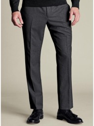 charles tyrwhitt ανδρικό παντελόνι slim fit από super 100’s μάλλινη υφή
