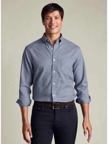 charles tyrwhitt ανδρικό βαμβακερό πουκάμισο καρό