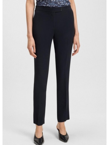 boss γυναικείο παντελόνι slim fit με άνοιγμα στα τελειώματα