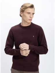 farah ανδρικό πουλόβερ cotton regular fit